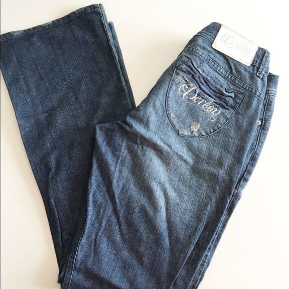Dereon Bootcut Jeans Size 13/14 - Picture 4 of 5